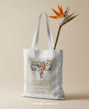 Choice & Dignity Tote Bag | Baskılı Kanvas Çanta
