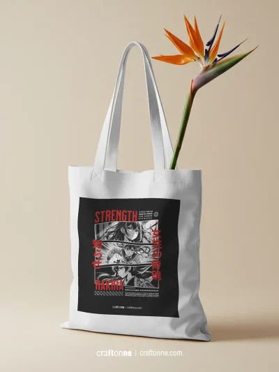 Nakira Anime Tote Bag | Baskılı Kanvas Çanta